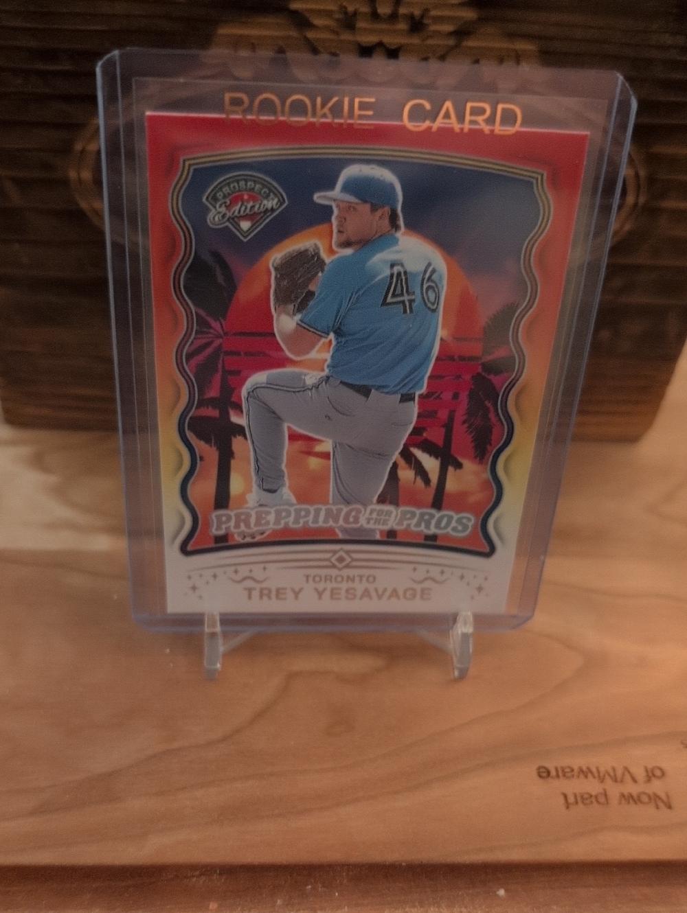 2025 Panini Trey Yesavage Prepping For The Pros Prospect Rookie Card Blue Jays